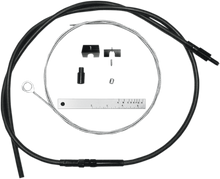 MAGNUM SHIELDING BYO™ Build Your Own™ Clutch Cable Kit - 80" - Sportster/Touring/Trike - Black Vinyl 498252