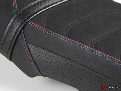 LUIMOTO Motorsports Diamond Seat Cover for the BMW R NINET SCRAMBLER / ENDURO G/S