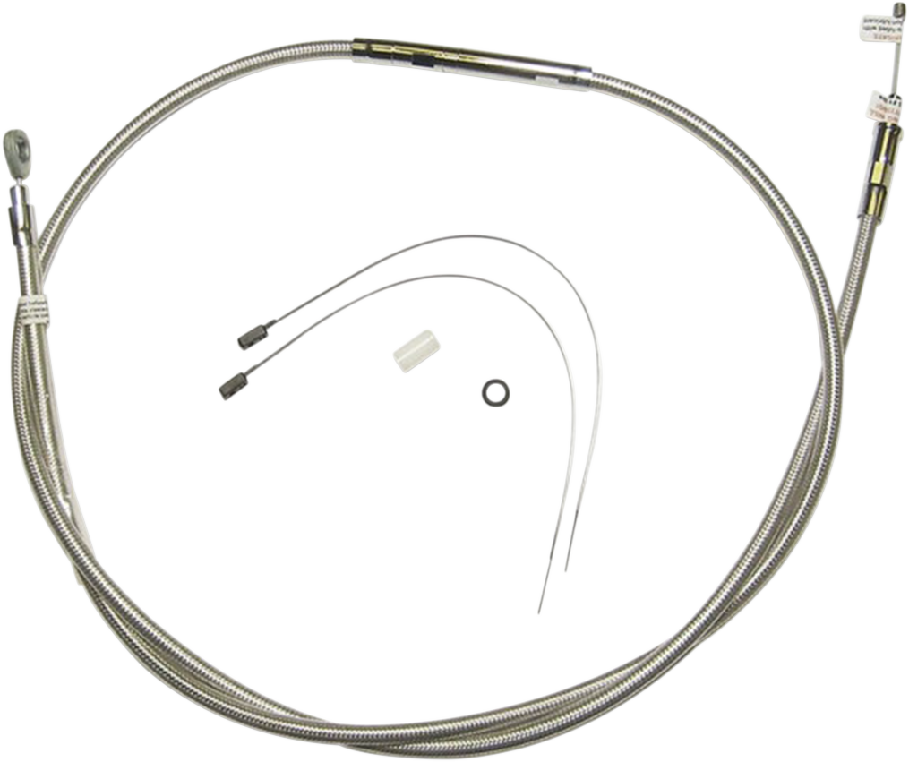 MAGNUM SHIELDING High-Efficiency Polished Stainless Clutch Cable - 78-11/16" 522316HE