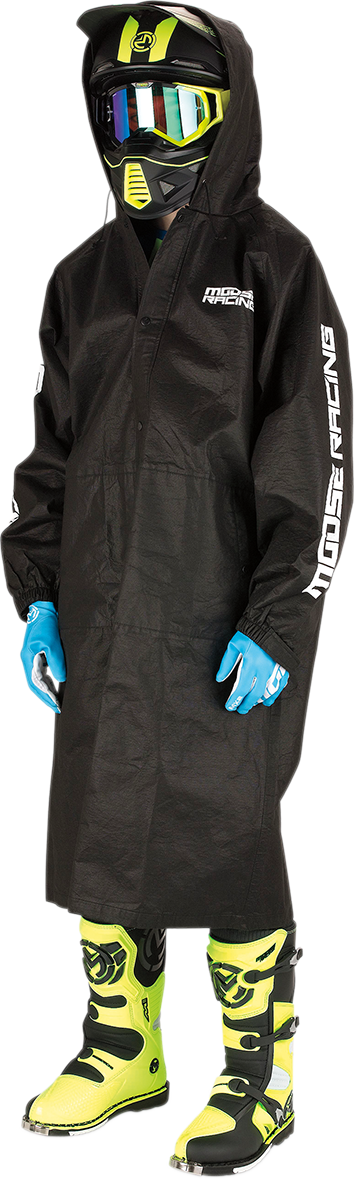 MOOSE OFFROAD Mud Rainsuit Coat - Black - S/M LM1141-01 S/M