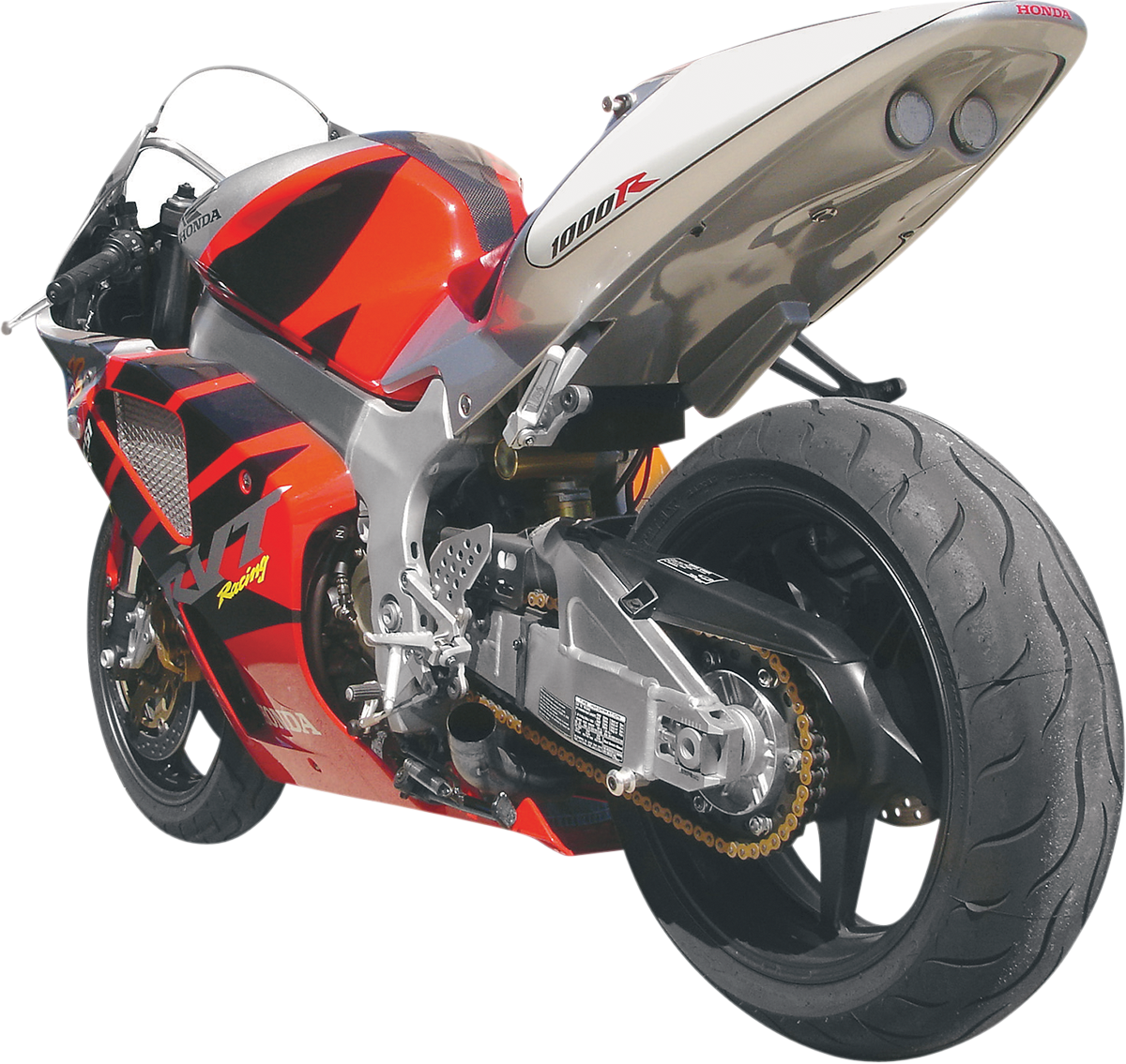 HOT BODIES Superbike 2 Undertail - Force Silver Metallic - Honda - RC51 H03RC-SB-SIL