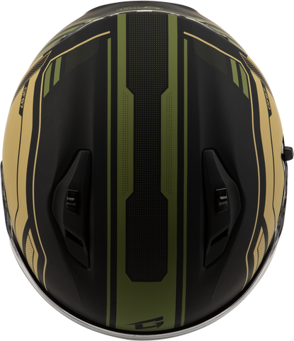 Of 87 Duke Helmet Matte Black/Green 2x