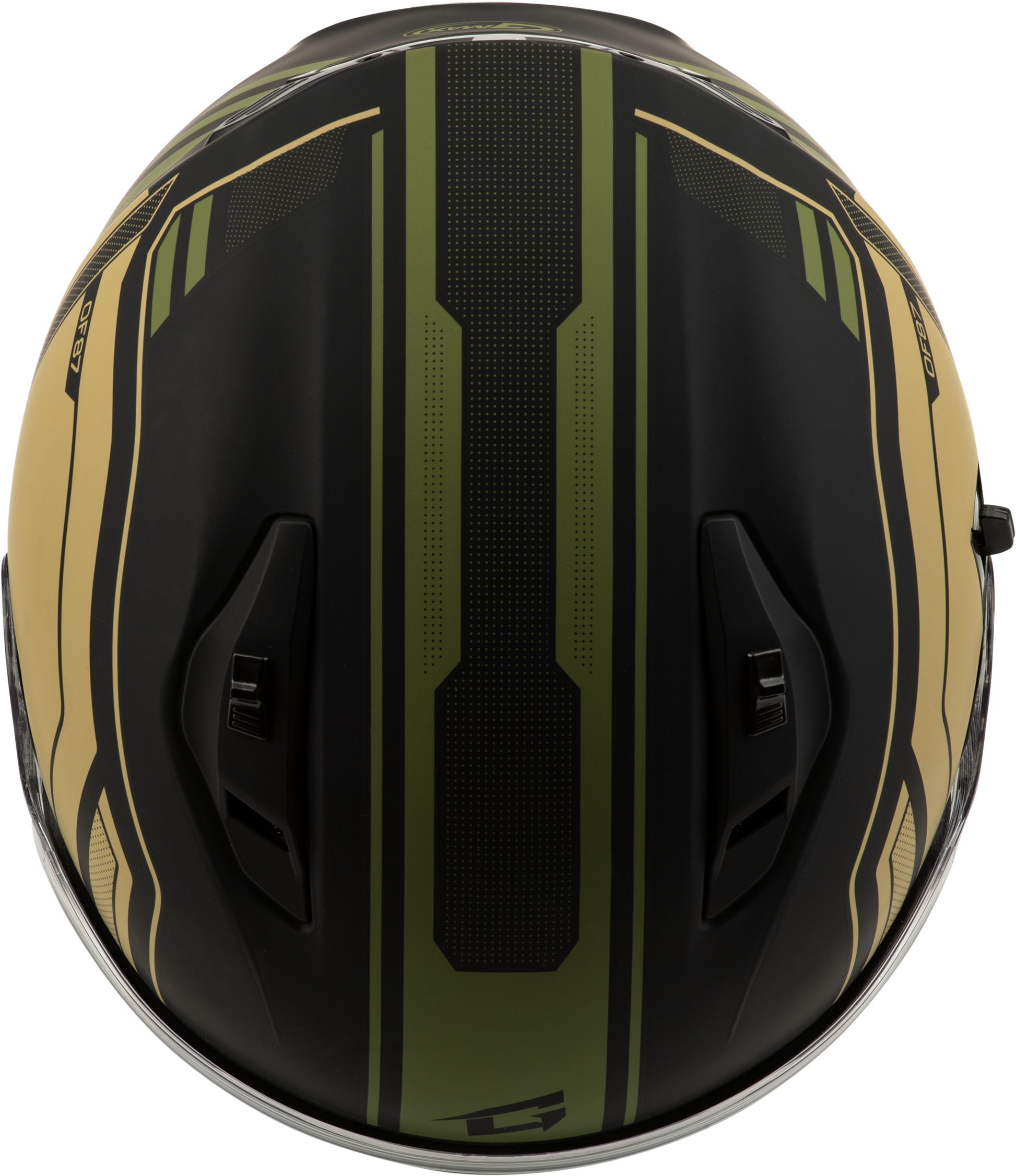 Of 87 Duke Helmet Matte Black/Green Sm