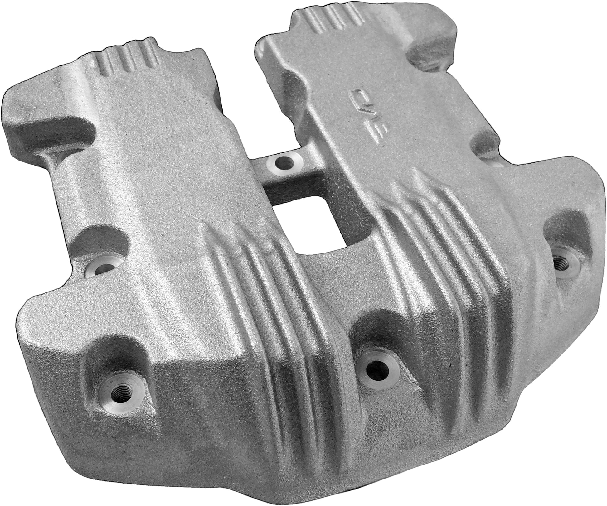 Ribbed Rocker Cover M8 Raw