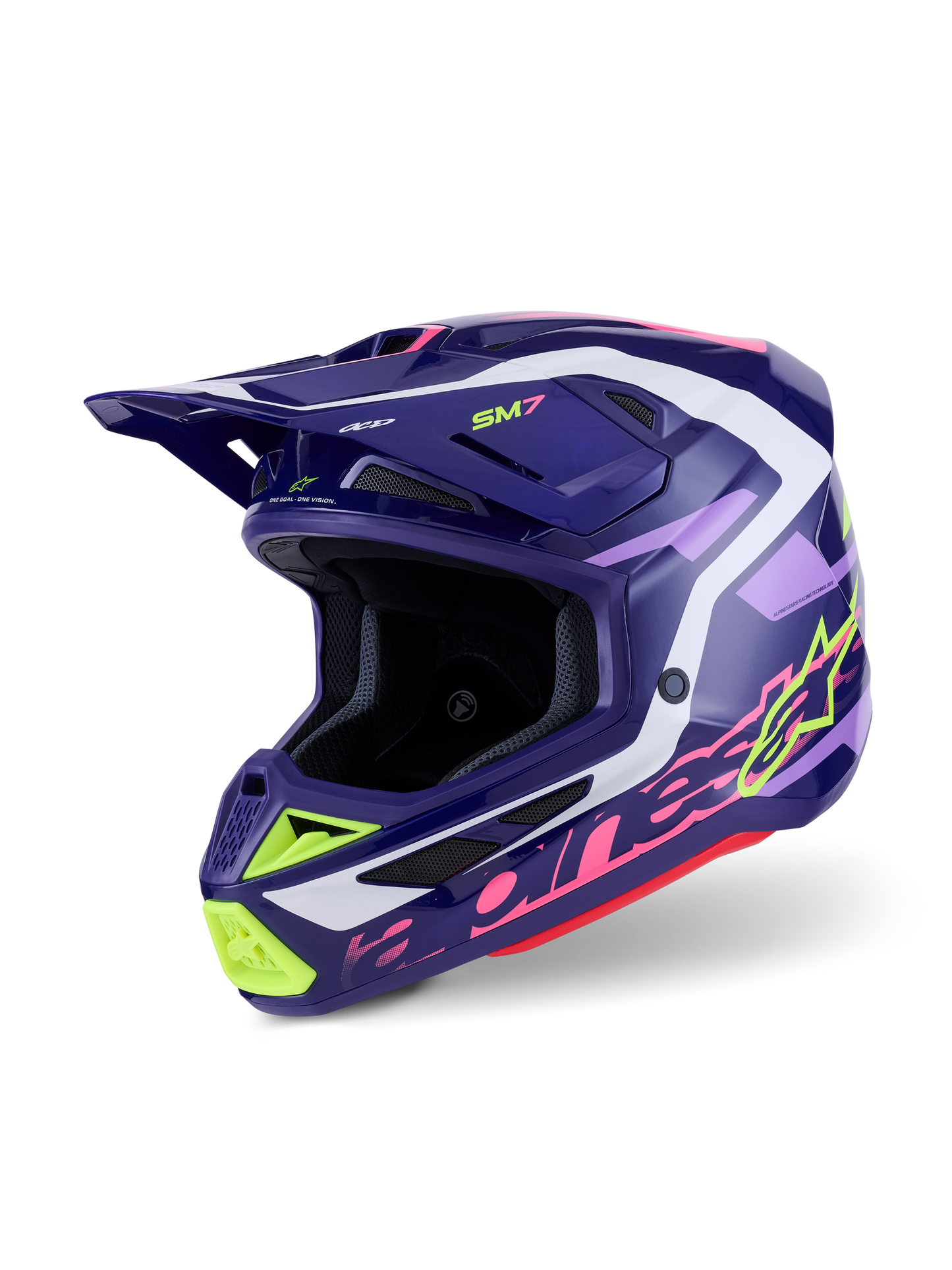 Sm7 Deed Helmet Purp/Pnk Glossy Xl