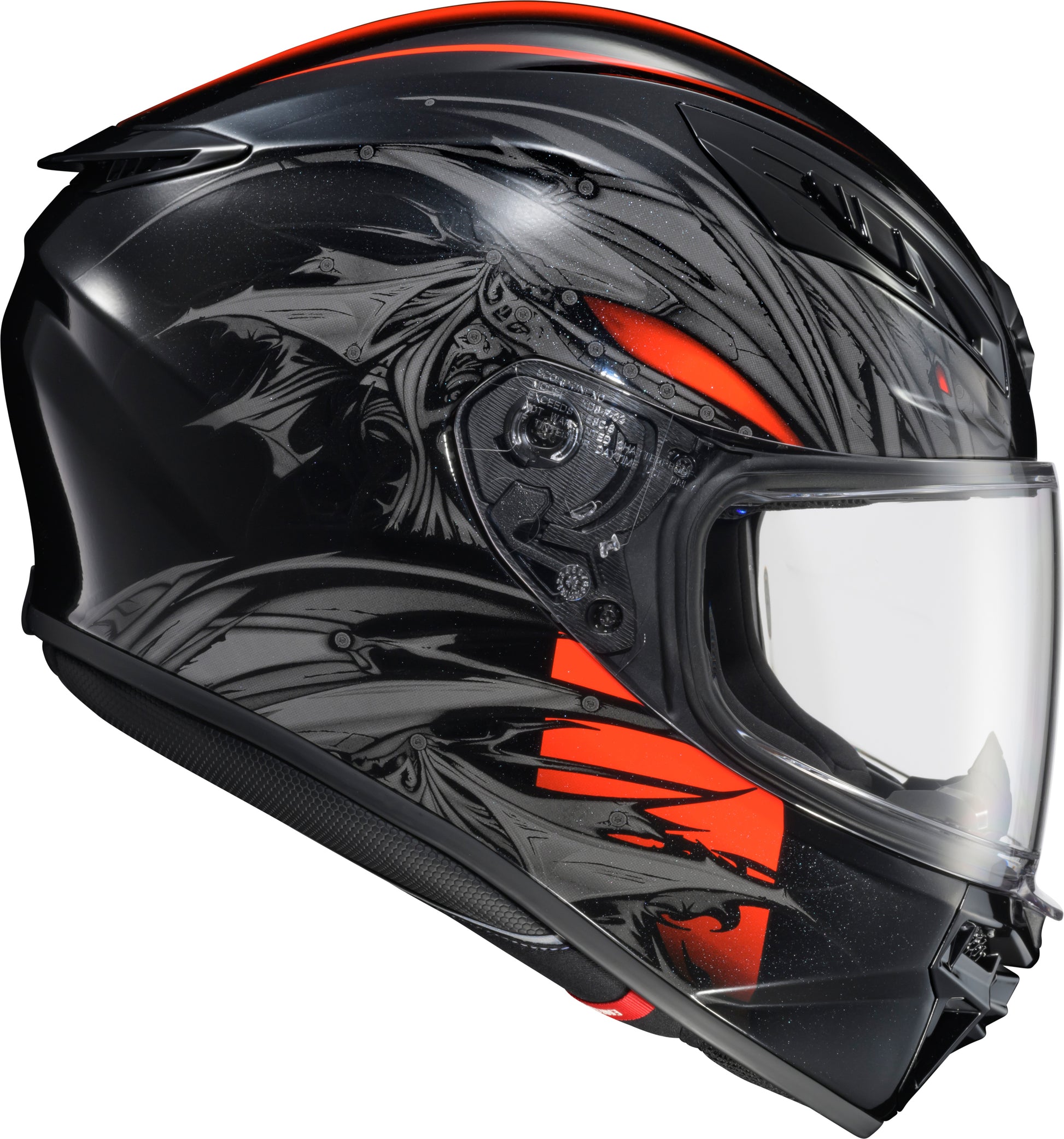 Exo R430 Full Face Helmet Wyvern Blk/Red Xl