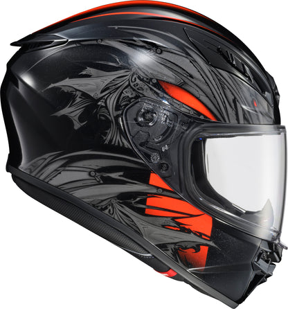 Exo R430 Full Face Helmet Wyvern Blk/Red Sm
