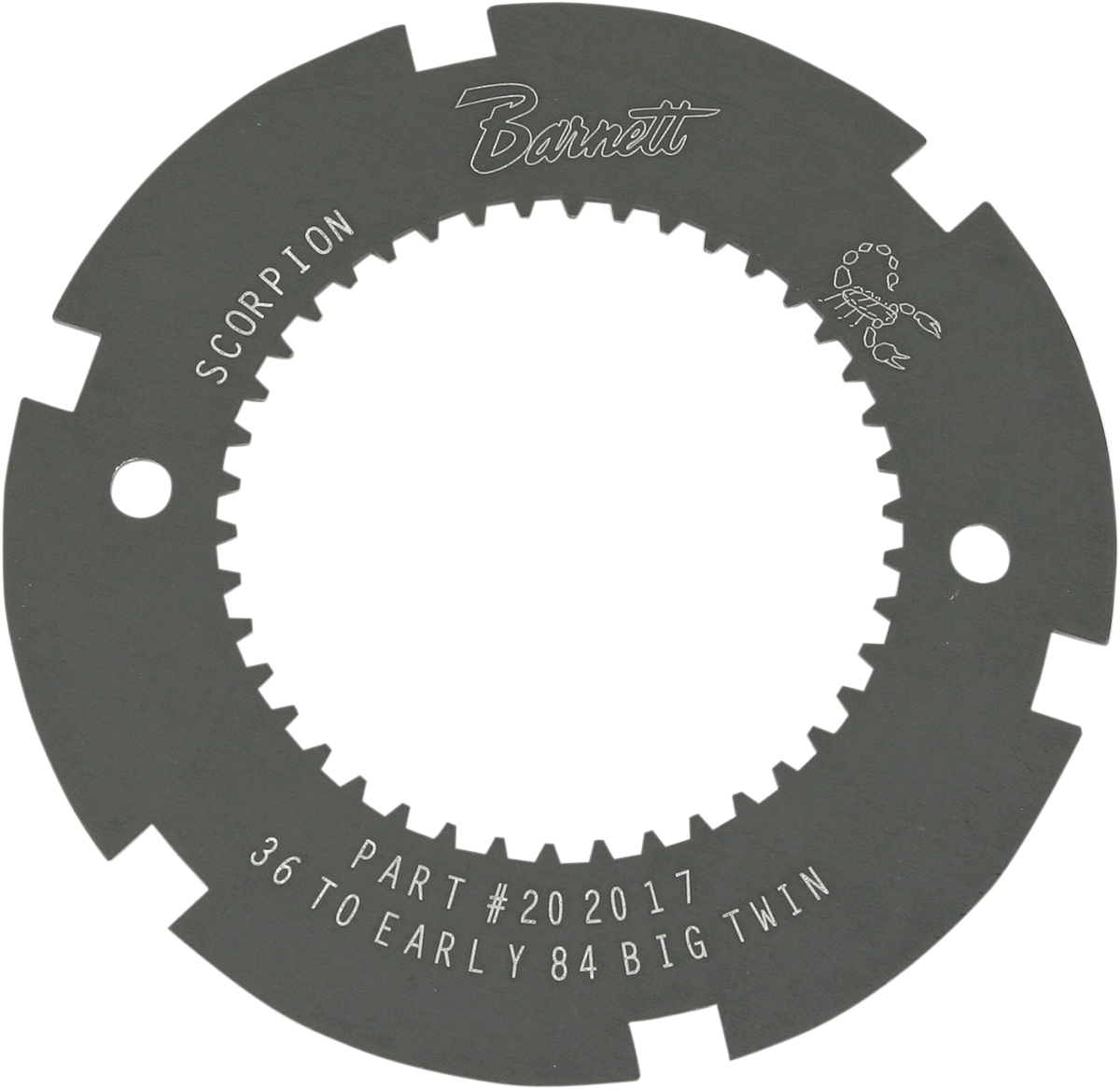 BARNETT Lock Plate - Clutch Basket - Scorpion - '36-'84 Harley-Davidson 638-30-80036