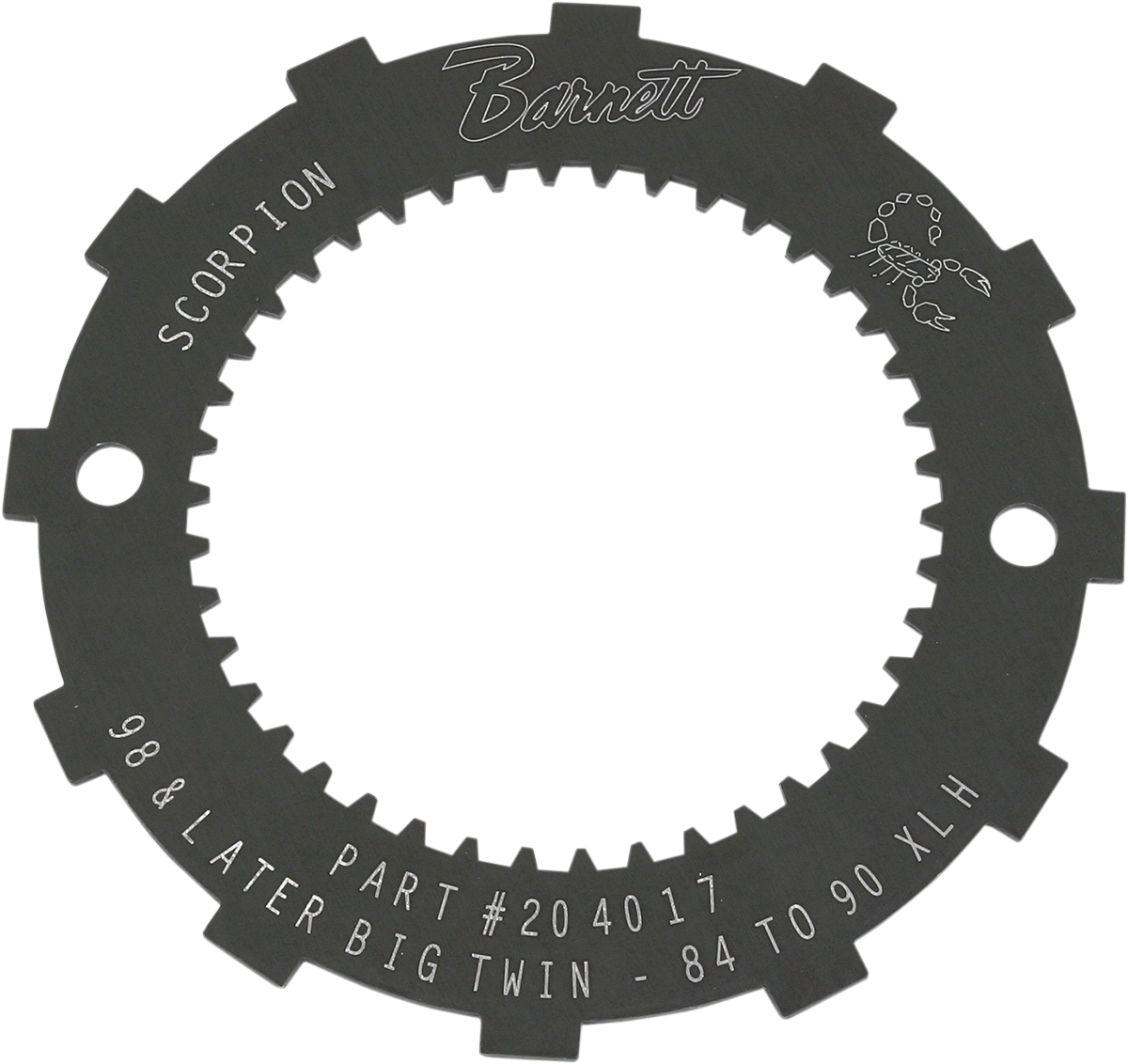 BARNETT Lock Plate - Clutch Basket - Scorpion - '86-'90 XL/'98-'05 Dyna/'99-'00 FXR/'97-'06 Softail/Touring 638-30-80098