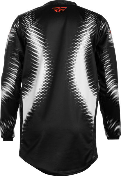 Youth Kinetic Torch Jersey Black/White/Orange Yxl