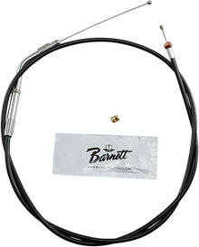 BARNETT Black Vinyl Throttle Cable - +6" Size - 38" Length 101-30-30006-06