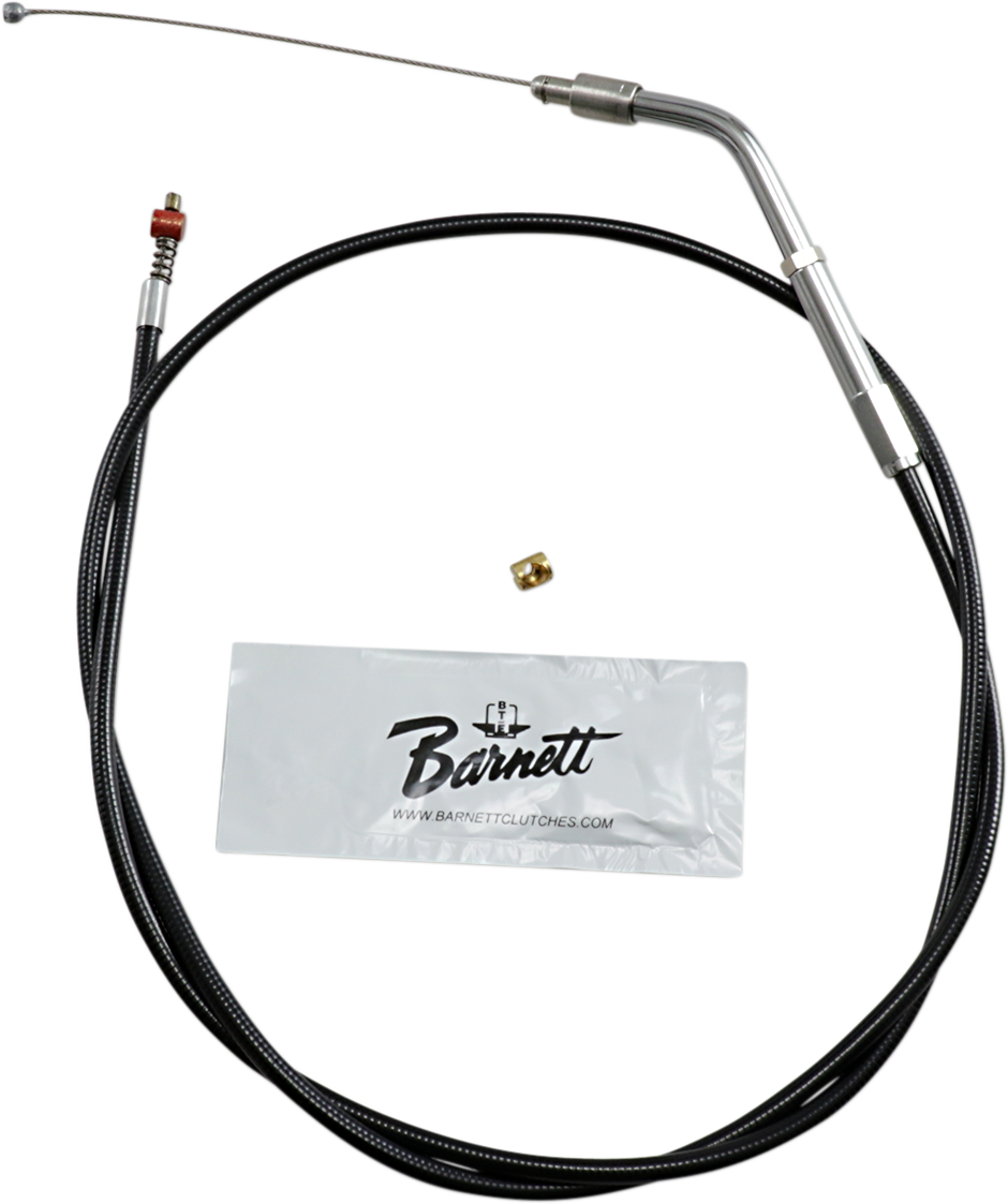 BARNETT Black Vinyl Idle Cable - +6" Size - 38" Length 101-30-40006-06