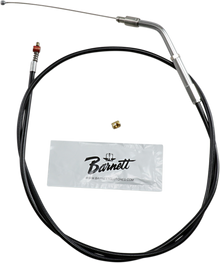 BARNETT Black Vinyl Idle Cable - +6" Size - 38" Length 101-30-40006-06