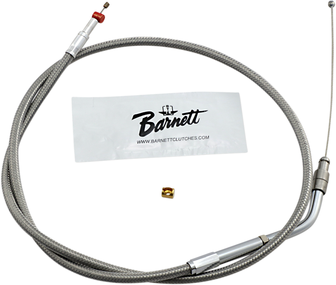 BARNETT Stainless Steel Throttle Cable - '96-'06 Sportster 102-30-30021