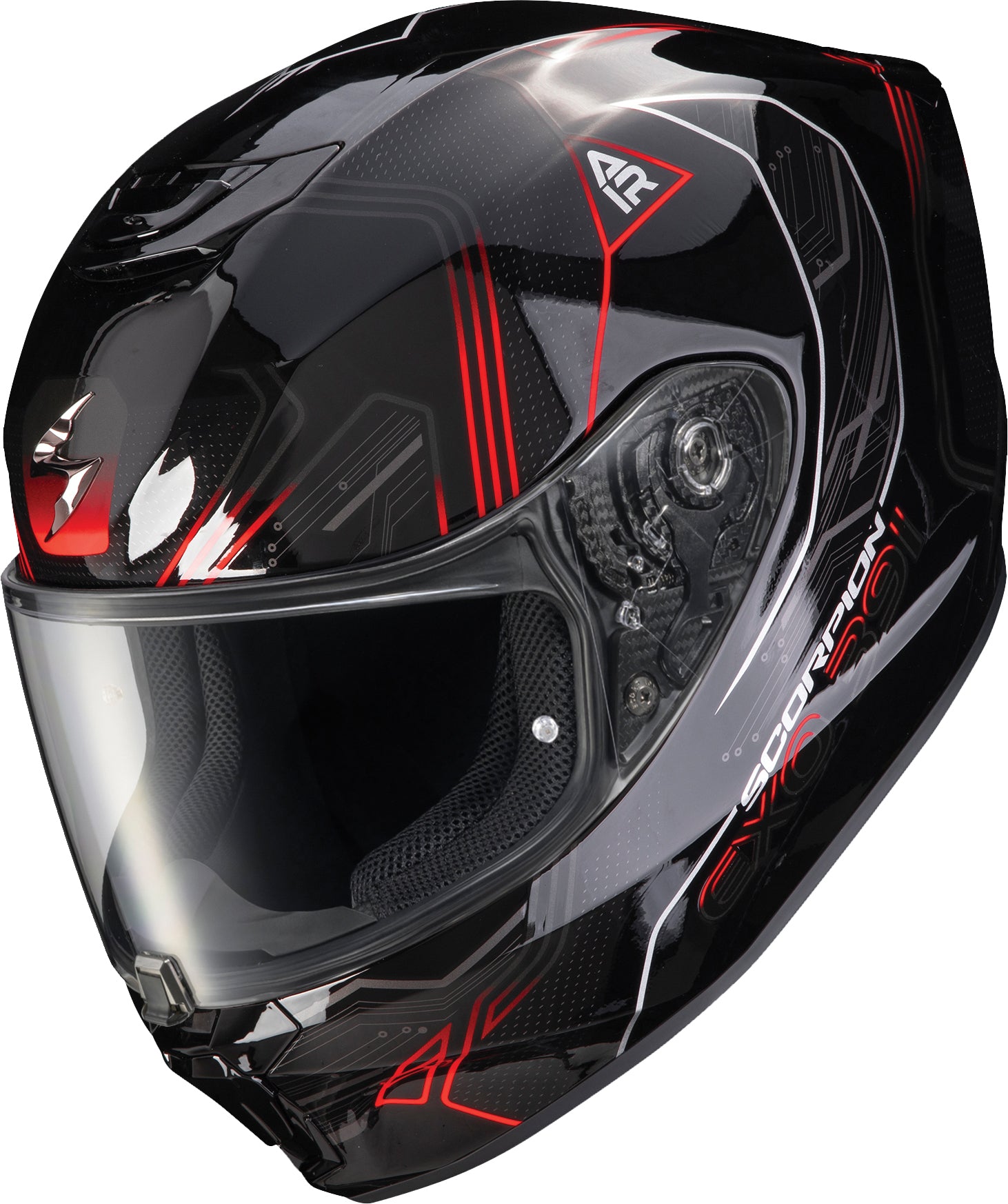 Exo R330 Full Face Helmet Bendr Red Xl