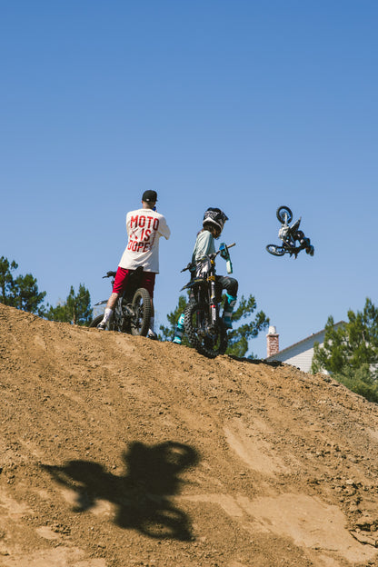 Moto Is Dope Tee Cream 2x
