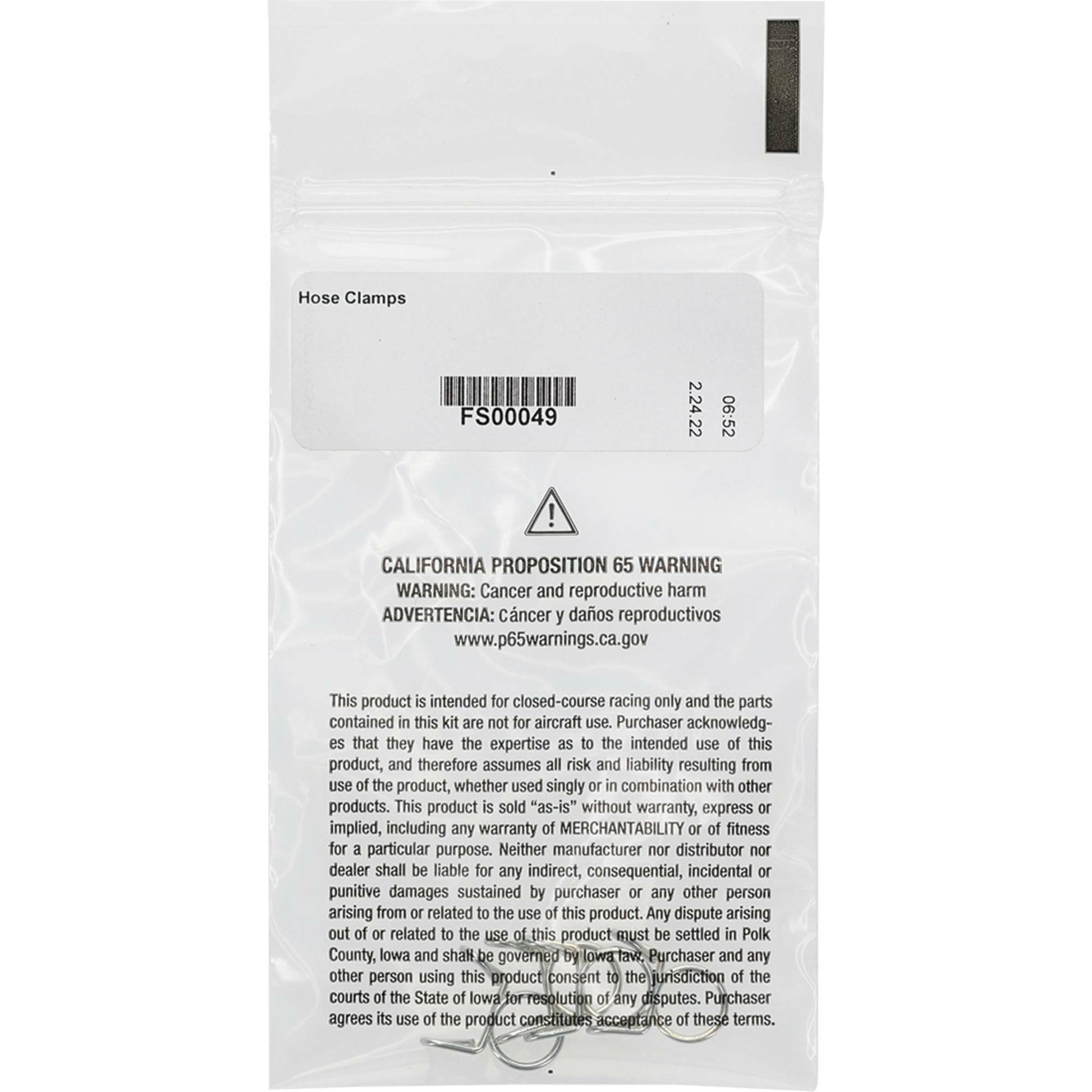 Hose Clamps Refill Kit 4/Pk
