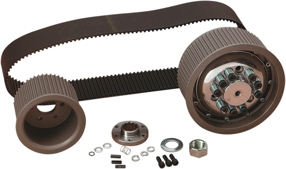 BELT DRIVES LTD. Belt Drive Kit w/Quiet Clutch System - 3" - 8 mm EV-76-47S