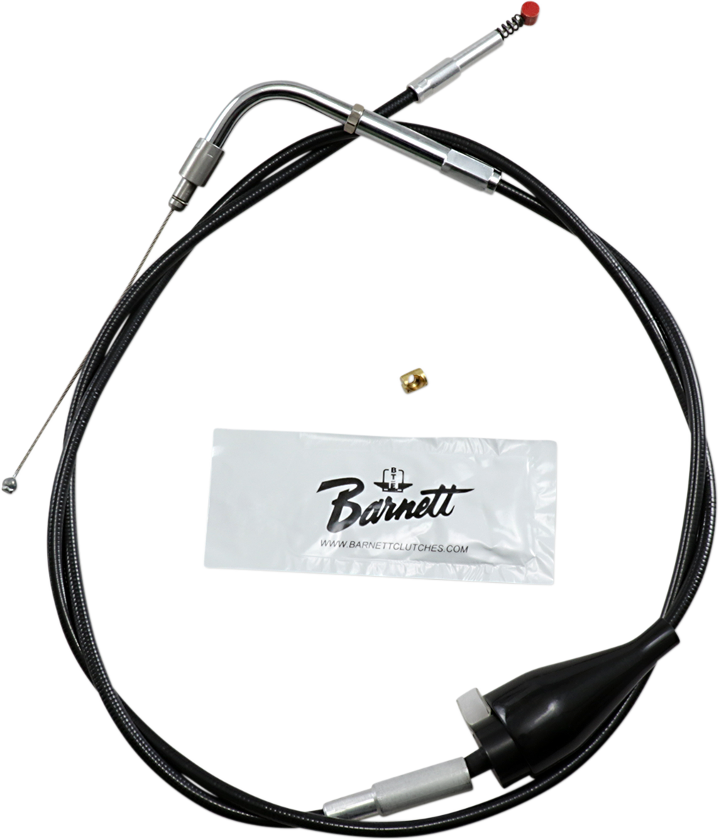BARNETT Black Vinyl Idle Cable - Cruise - +6" Size - 31" Length 101-30-41002-06
