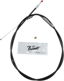 BARNETT Black Vinyl Throttle Cable - +6" Size - 45" Length 101-30-30016-06