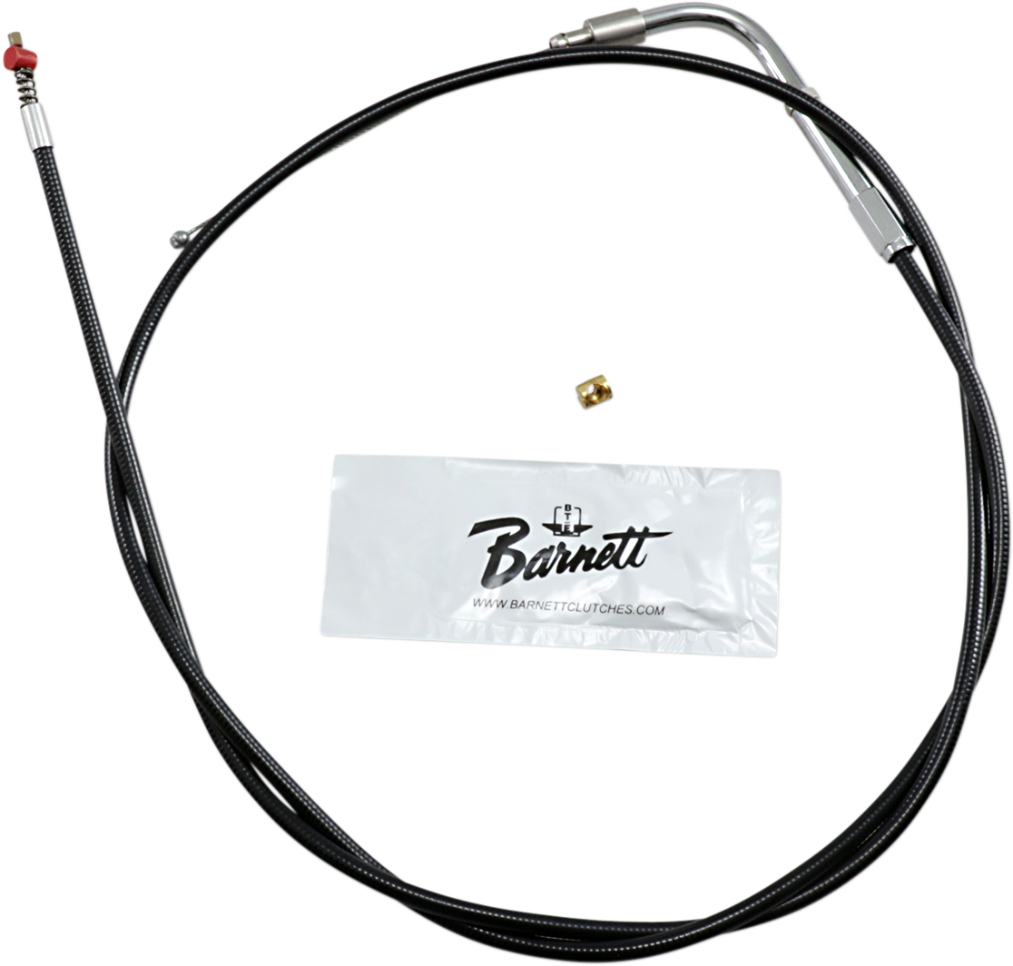 BARNETT Black Vinyl Idle Cable - +3" Size - 42" Length 101-30-40016-03