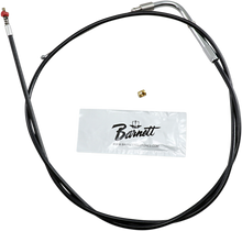 BARNETT Black Vinyl Idle Cable - +3" Size - 42" Length 101-30-40016-03