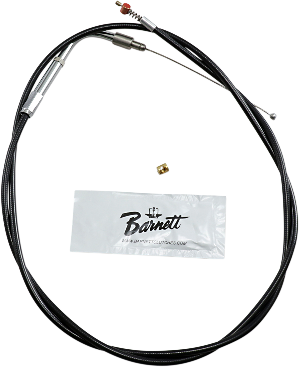 BARNETT Black Vinyl Idle Cable - +6" Size - 45" Length 101-30-40016-06
