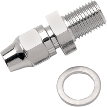 DRAG SPECIALTIES Brake Line Fitting - 3/8-24 - Straight 342