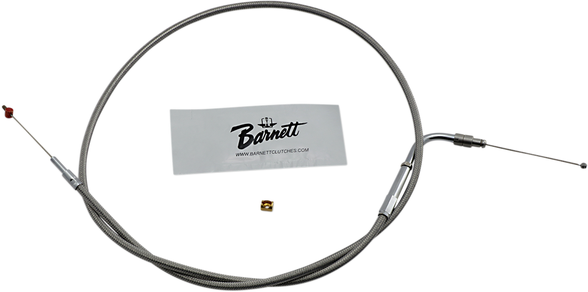 BARNETT Stainless Steel Throttle Cable - '02-'07 FLH 102-30-30016