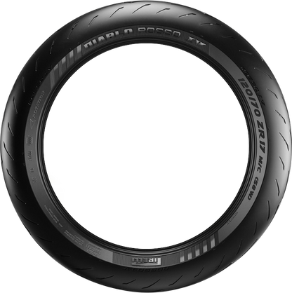 Tire Diablo Rosso Iv Front 120/70zr17 (58w) Radial