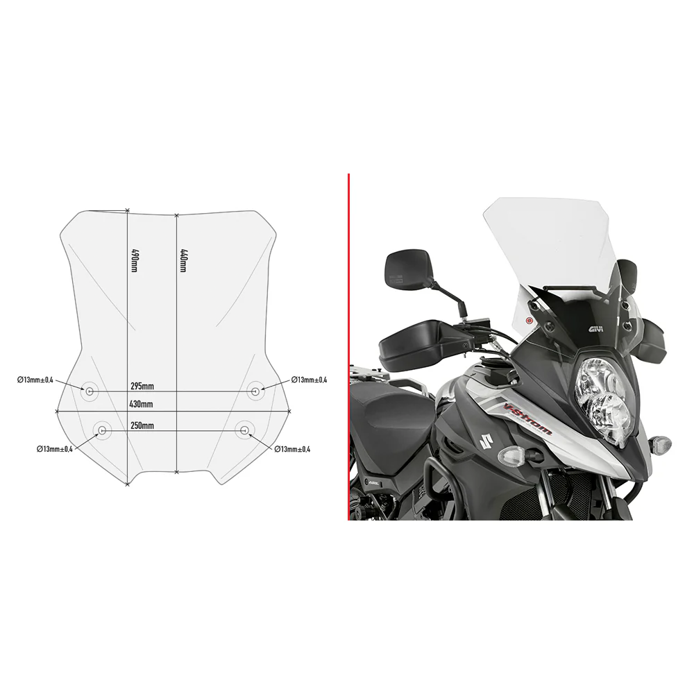 Windshield Specific Clear Suz