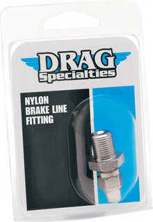 DRAG SPECIALTIES Brake Line Fitting - 7/16-24 - Straight 343