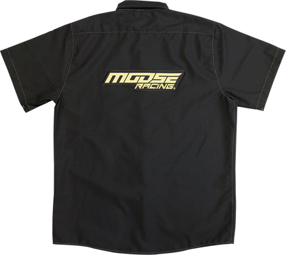 MOOSE OFFROAD Moose Racing Shop Shirt - Black - Small MSR01S8RDSM