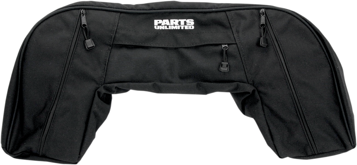 PARTS UNLIMITED Snowmobile Windshield Bag - Black - Polaris '88-'98 0710-0056