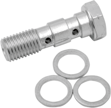 DRAG SPECIALTIES Banjo Bolt - M10 x 1.25 - Double 31170