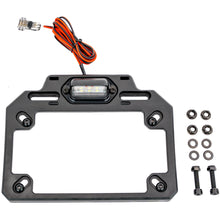 Adjustable License Plate Bracket W/ Led Light