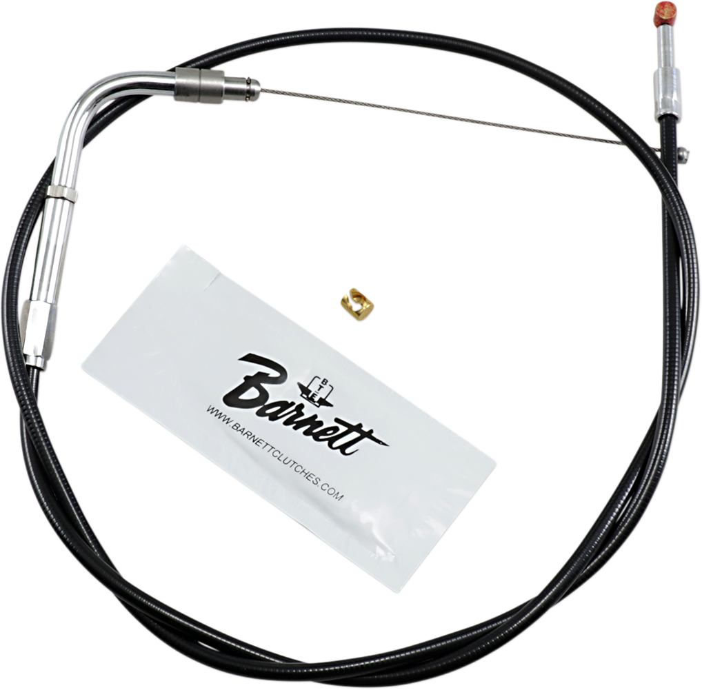BARNETT Black Vinyl Throttle Cable - +3" Size - 34" Length 101-30-30012-03