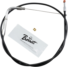 BARNETT Black Vinyl Throttle Cable - +3" Size - 34" Length 101-30-30012-03