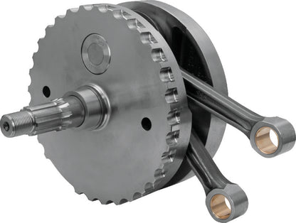 S&S Cycle 99-06 BT 4in Stroke Flywheel Assembly w/ Sprocket Shaft Bearing