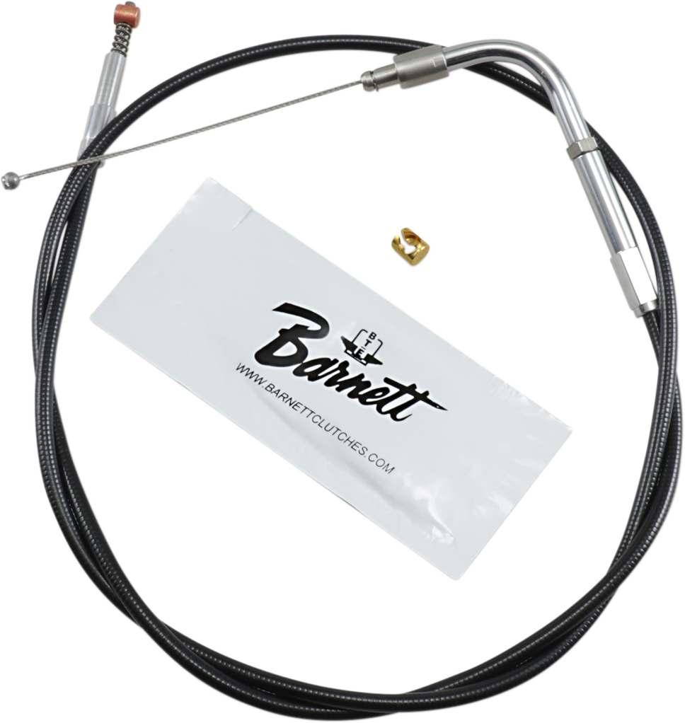 BARNETT Black Vinyl Idle Cable - +3" Size - 34" Length 101-30-40012-03