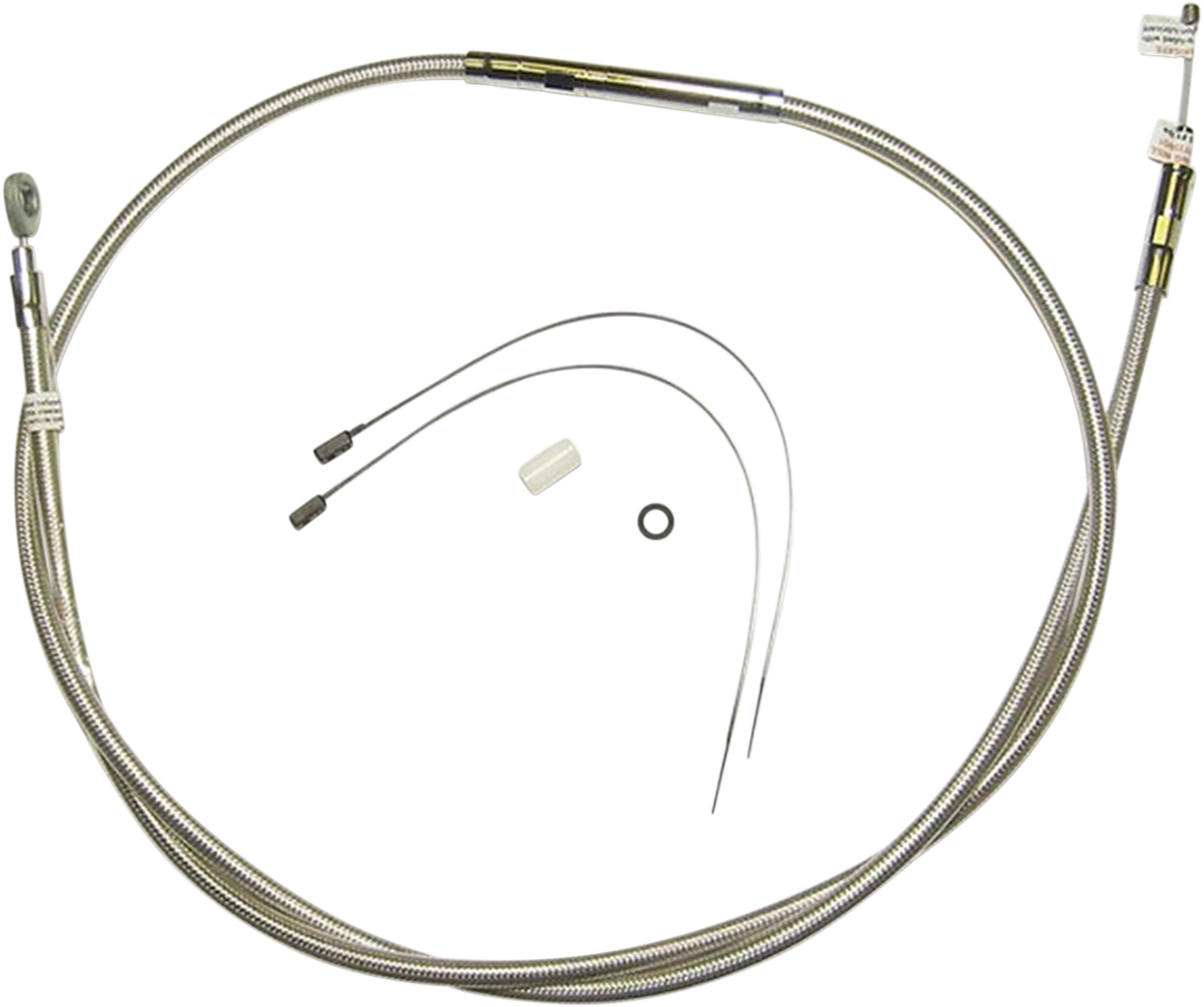 MAGNUM SHIELDING High-Efficiency Polished Stainless Clutch Cable - 66-11/16" 522810