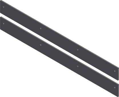 KFI Wear Bar Wing Kit V-Plow - 2 pc.