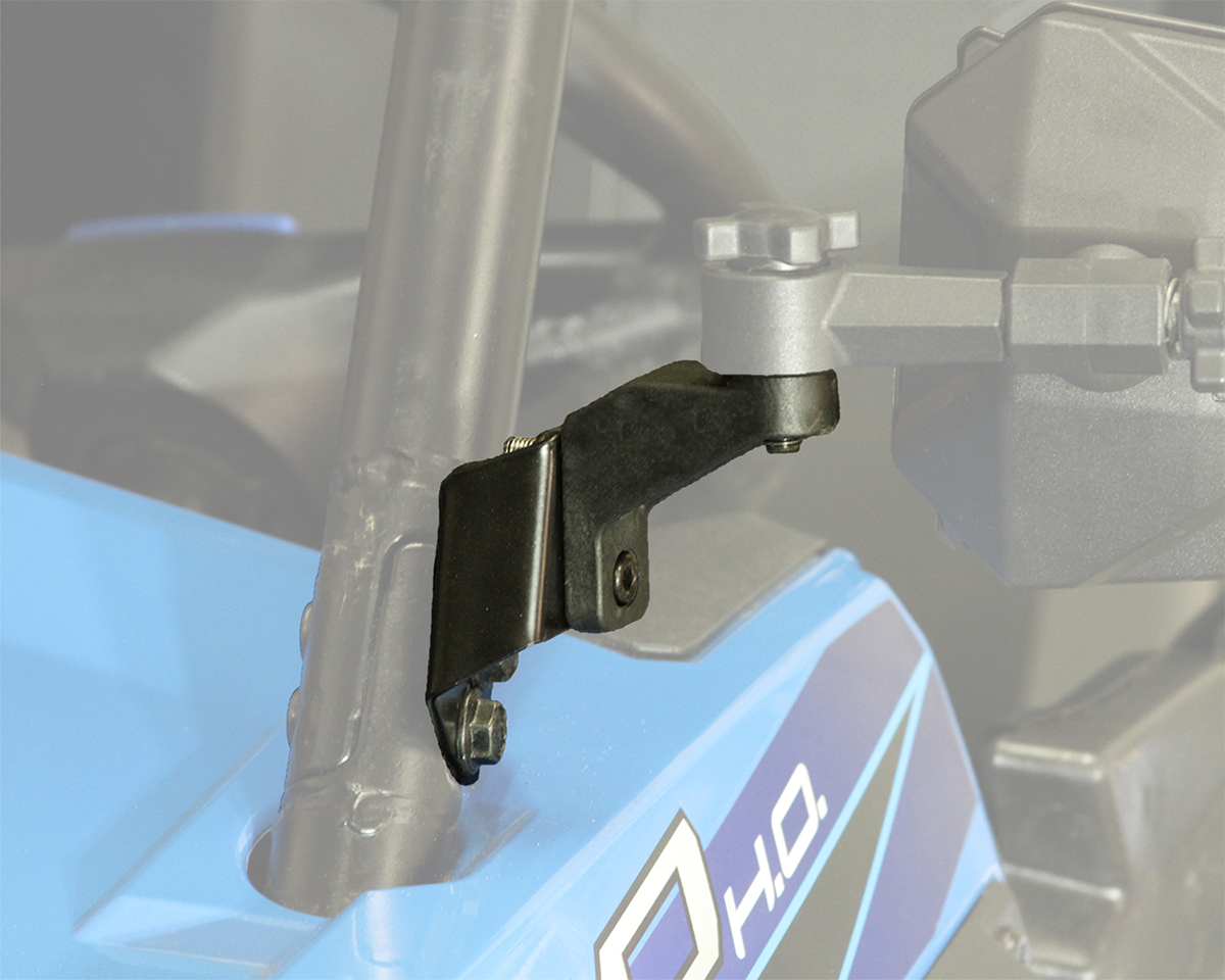 MOOSE OFFROAD Adapter - Mirror - Black - Pro-Fit - Each PMIR1-MSE