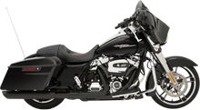 DRAG SPECIALTIES 4" Slashdown Slip-On Mufflers - Black H00968