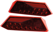 MOOSE OFFROAD Taillights - LED - RZR1000 - Red 100-3385-PU