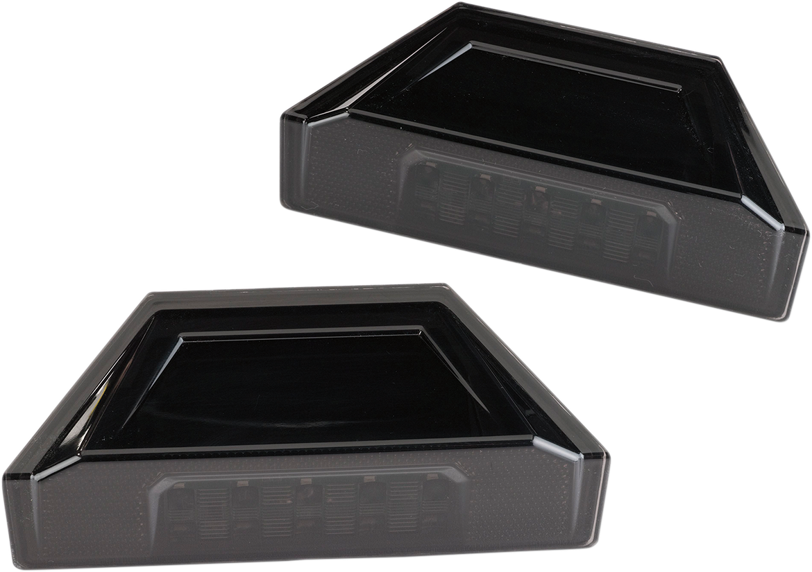 MOOSE OFFROAD Taillights - LED - Ranger 900 - Black 100-2353-PU
