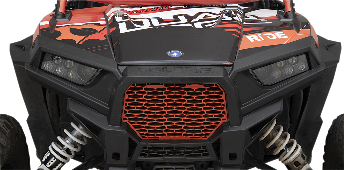 MOOSE OFFROAD LED Headlight - RZR900/1000 - Black 100-3356-PU
