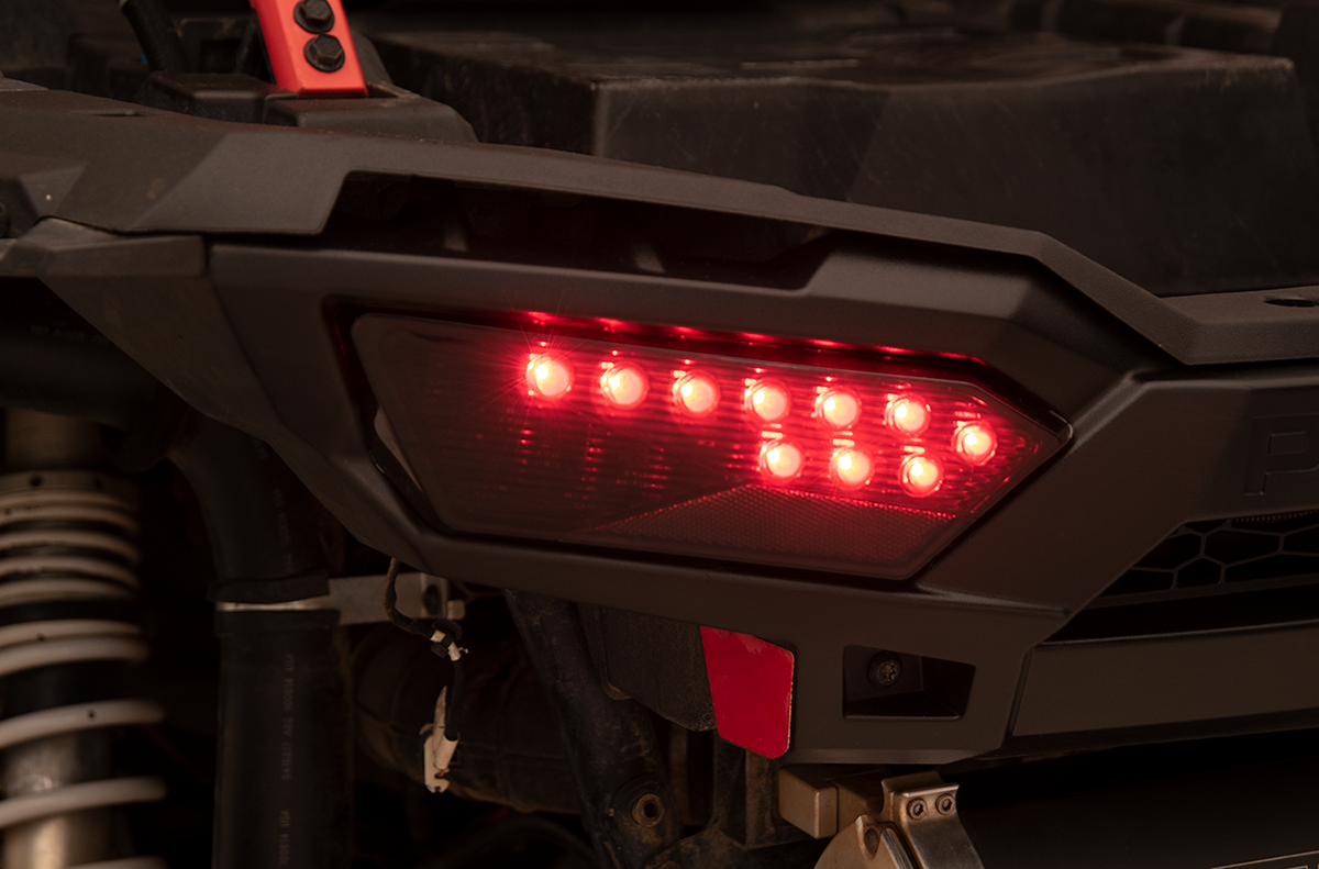 MOOSE OFFROAD Taillights - LED - RZR1000 - Black 100-2360-PU