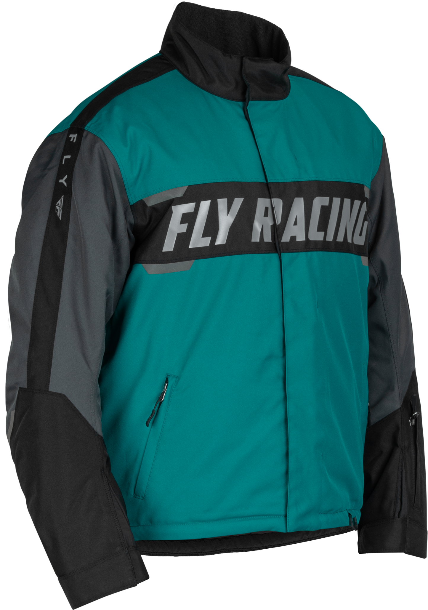 Outpost Jacket Black/Teal/Orange 3x