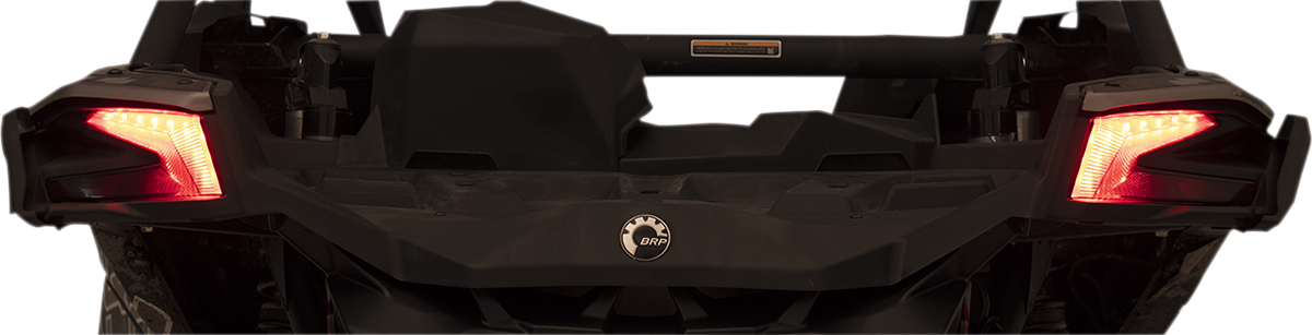 MOOSE OFFROAD Taillights - LED - Can-Am X3 - Black 500-3359-PU
